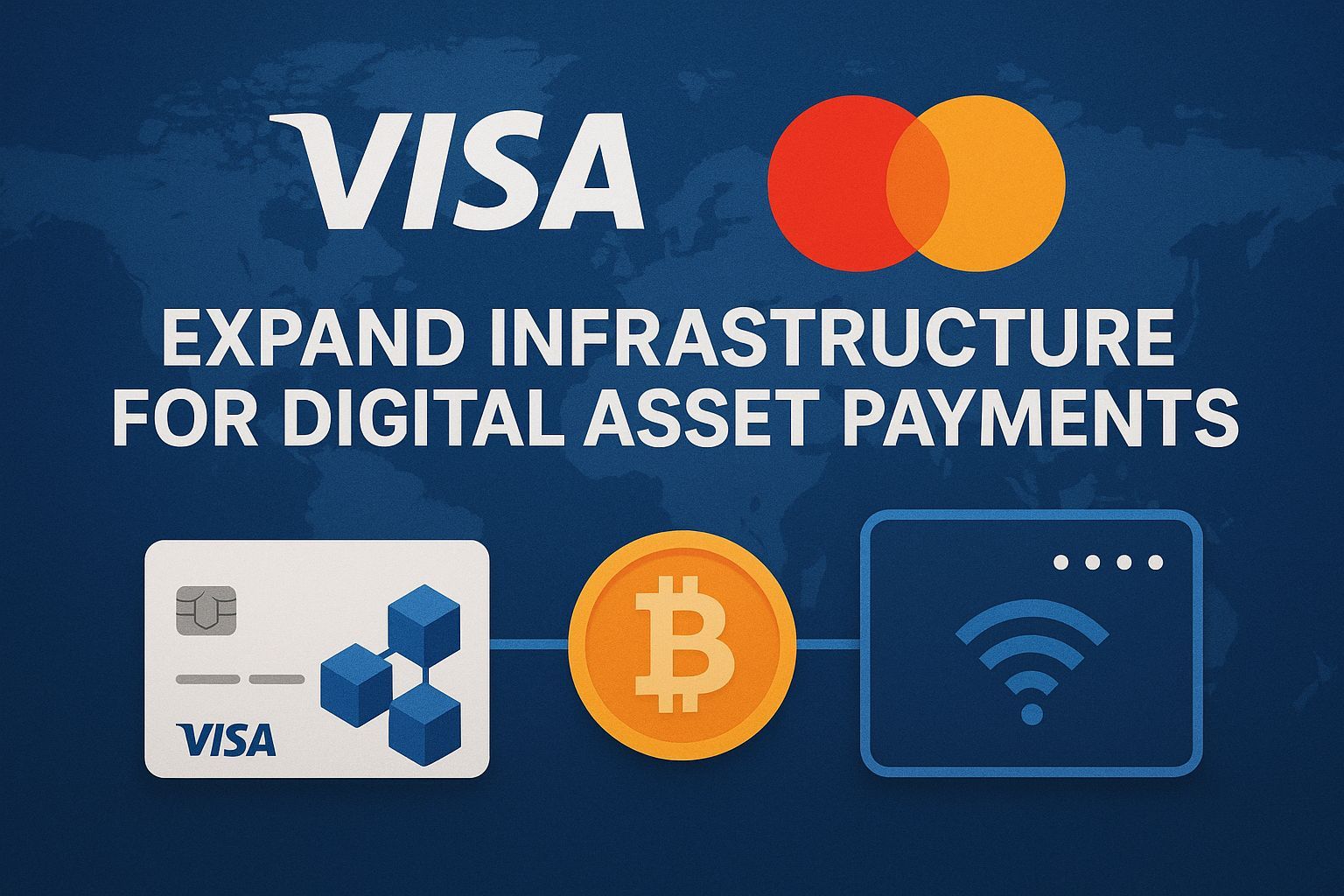 Visa and Mastercard Expand Infrastructure for Digital Asset Payments