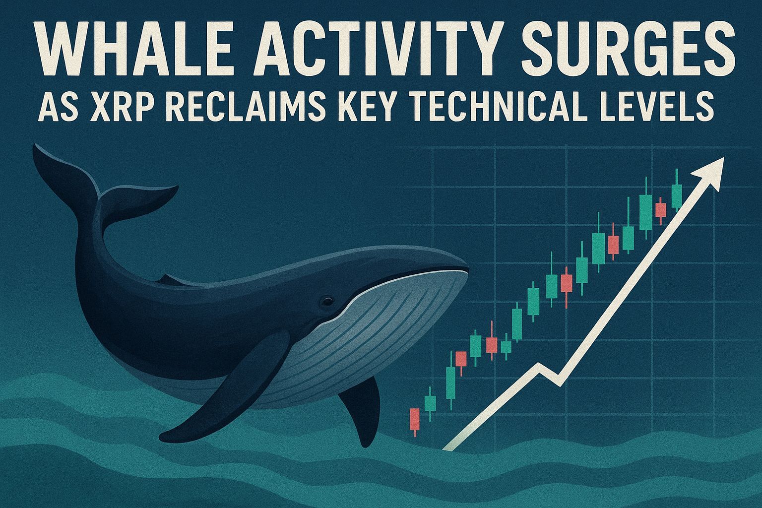 Whale Activity Surges as XRP Reclaims Key Technical Levels