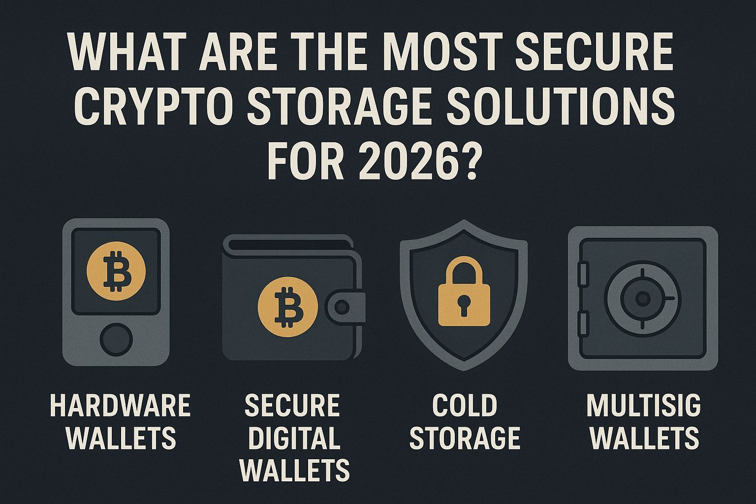 What are the most secure crypto storage solutions for 2026?