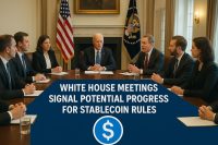 White House meetings signal potential progress for stablecoin rules