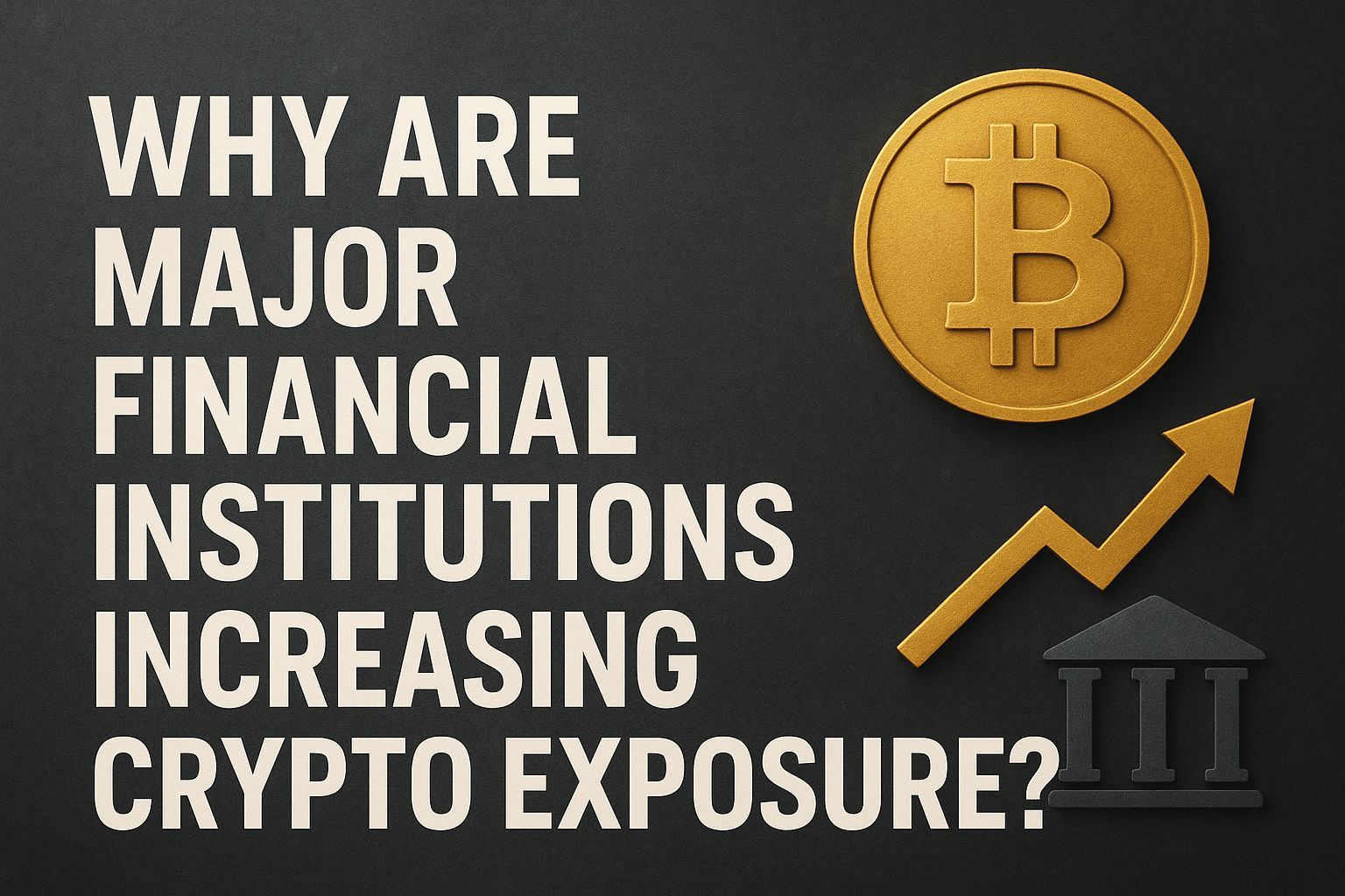 Why Are Major Financial Institutions Increasing Crypto Exposure?