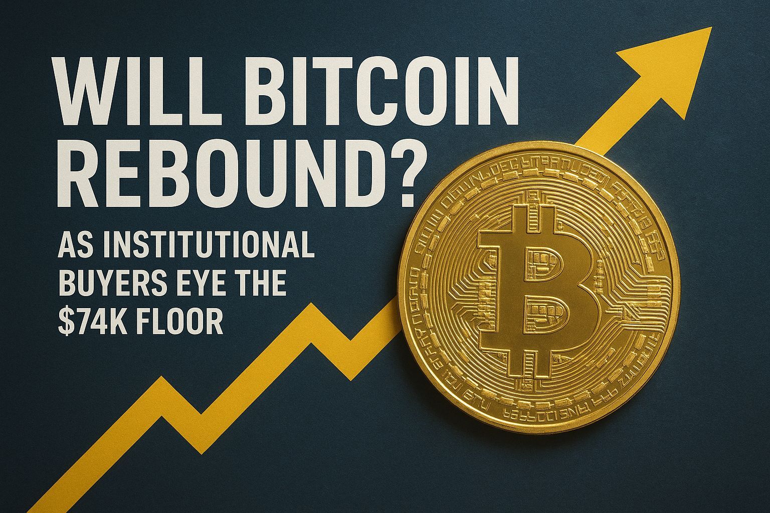 Will Bitcoin Rebound as Institutional Buyers Eye the $74K Floor?