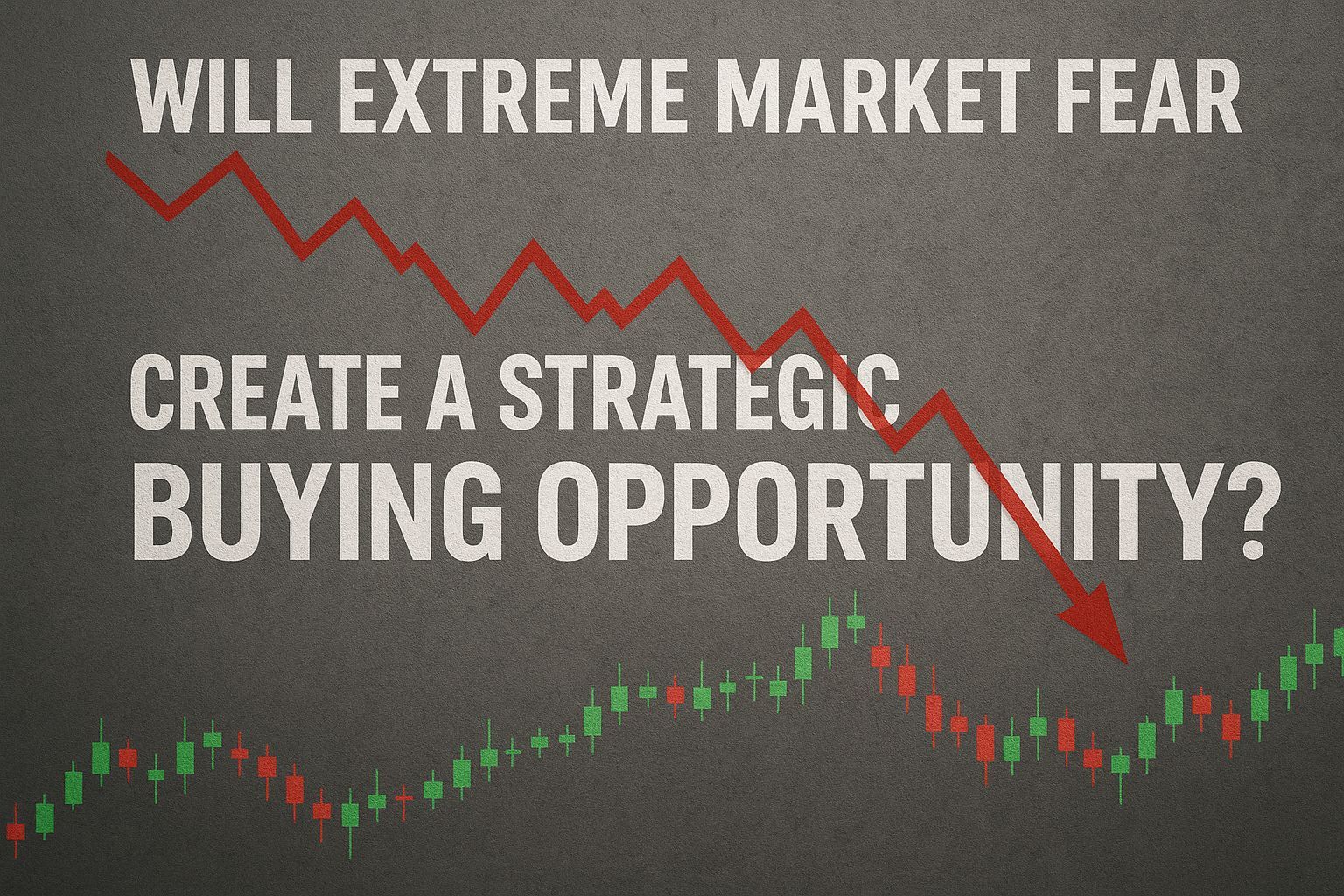 Will Extreme Market Fear Create a Strategic Buying Opportunity?