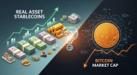 Will real-asset stablecoins overtake Bitcoin market cap?