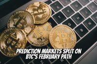Prediction Markets Split on BTC's February Path