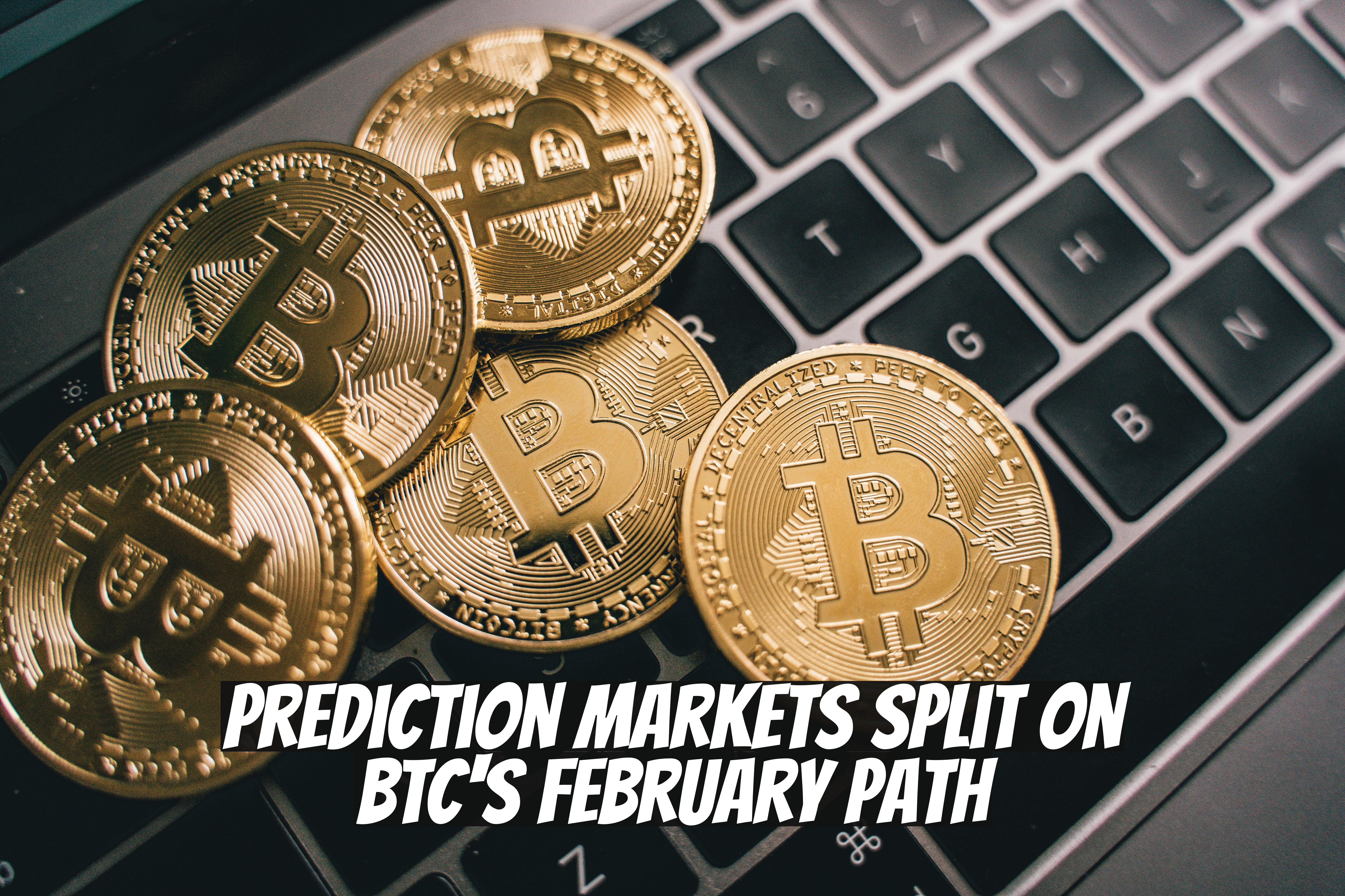 Prediction Markets Split on BTC's February Path