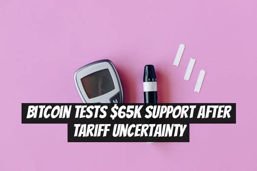 Bitcoin Tests $65K Support After Tariff Uncertainty