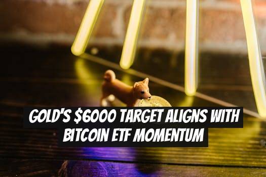 Gold's $6000 target aligns with Bitcoin ETF momentum