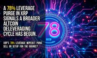 A 78% leverage purge in XRP signals a broader altcoin deleveraging cycle has begun