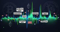 Crypto volatility spikes with geopolitical headlines