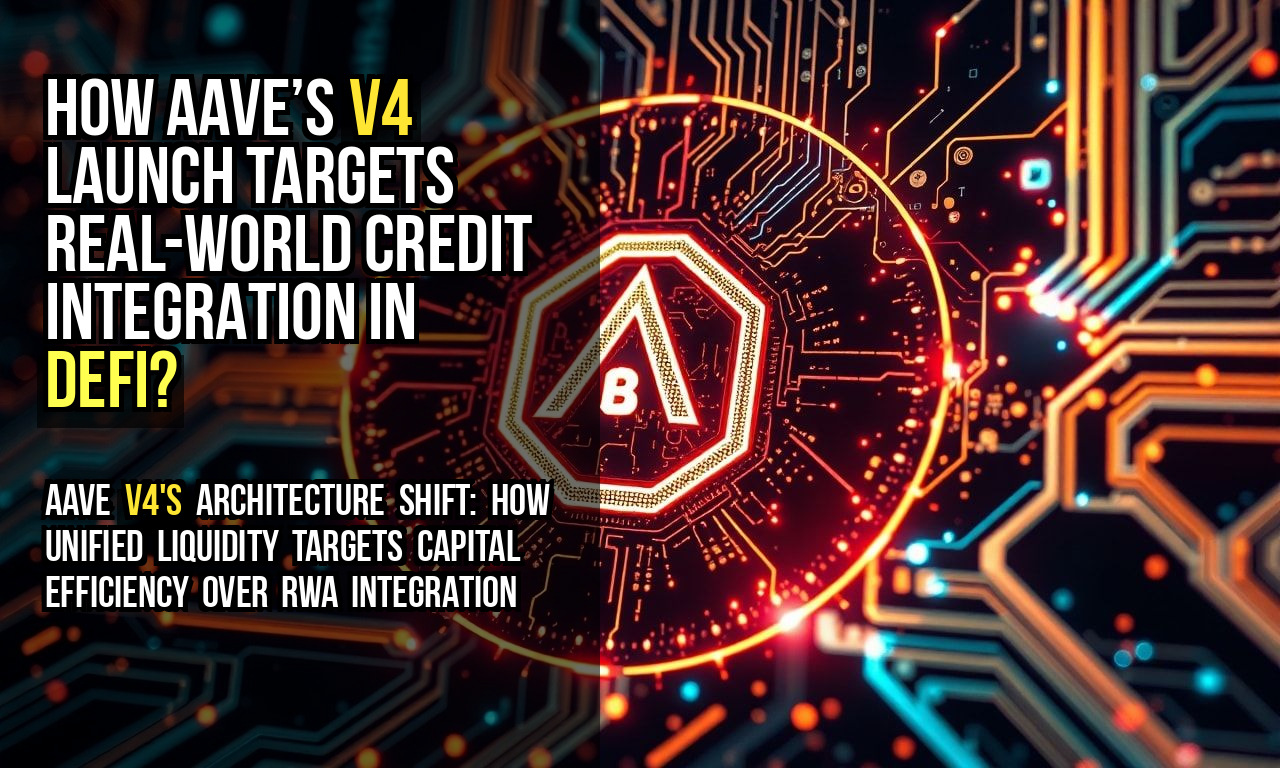 How Aave’s v4 Launch Targets Real-World Credit Integration in DeFi?