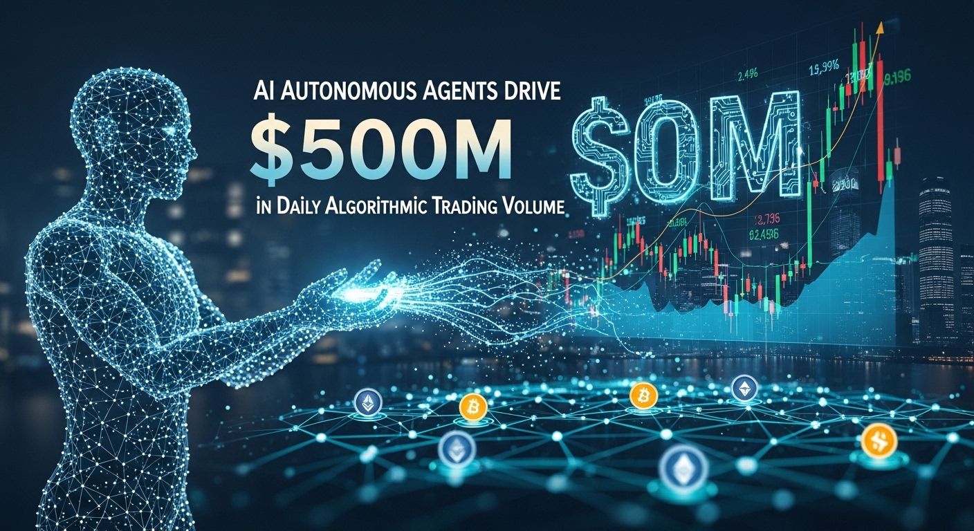 AI Autonomous Agents Drive $500M in Daily Algorithmic Trading Volume