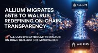 Allium Migrates 65TB to Walrus, Redefining On-Chain Transparency