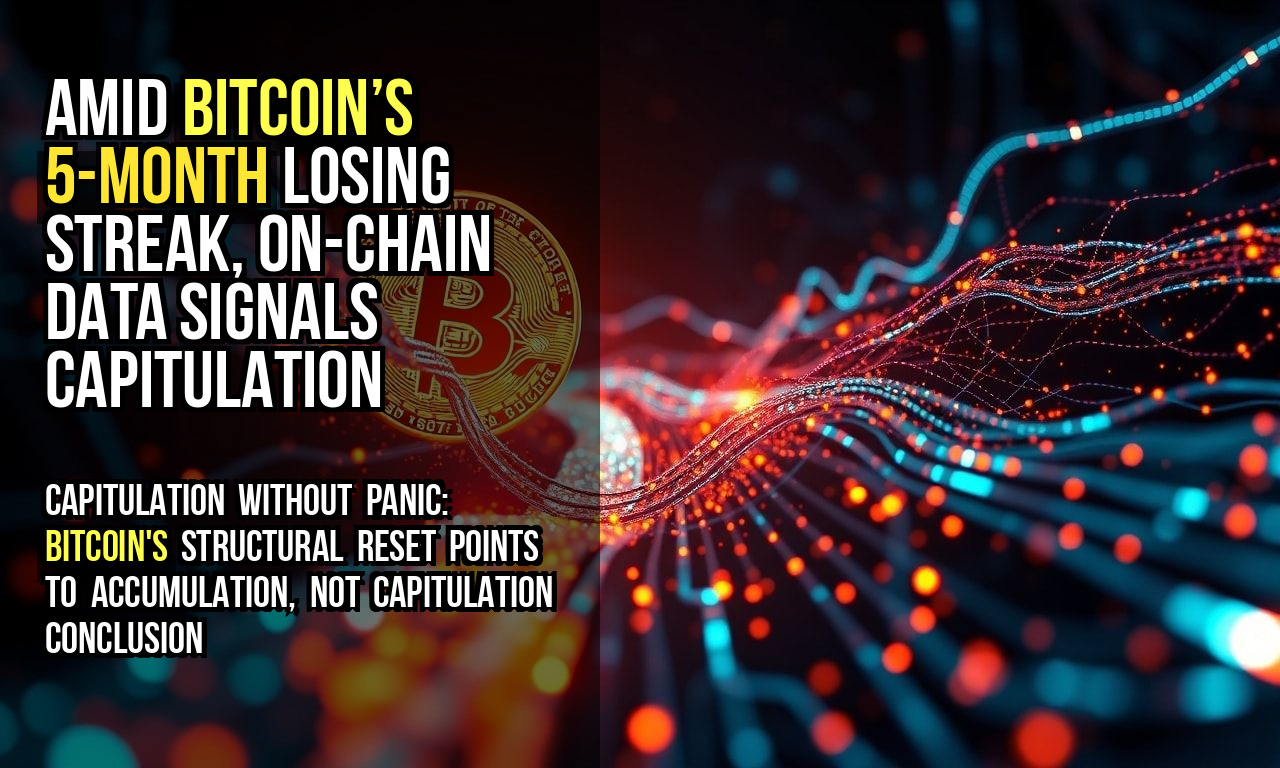 Amid Bitcoin’s 5-Month Losing Streak, On-Chain Data Signals Capitulation