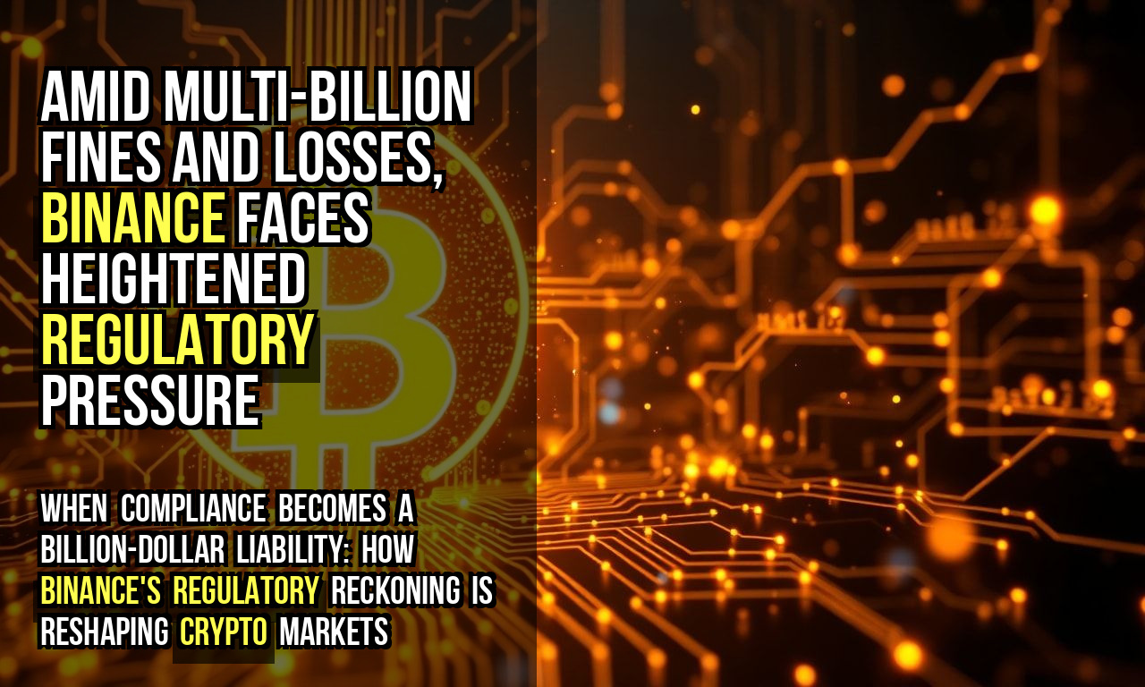 Amid Multi-Billion Fines and Losses, Binance Faces Heightened Regulatory Pressure