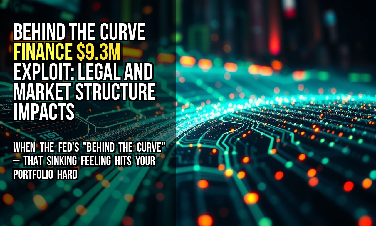 Behind the Curve Finance $9.3M Exploit: Legal and Market Structure Impacts