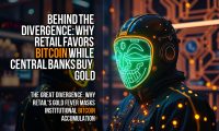 Behind the divergence: Why retail favors Bitcoin while central banks buy gold