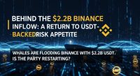 Behind the $2.2B Binance Inflow: A Return to USDT-Backed Risk Appetite