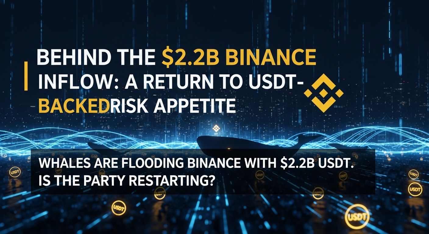 Behind the $2.2B Binance Inflow: A Return to USDT-Backed Risk Appetite