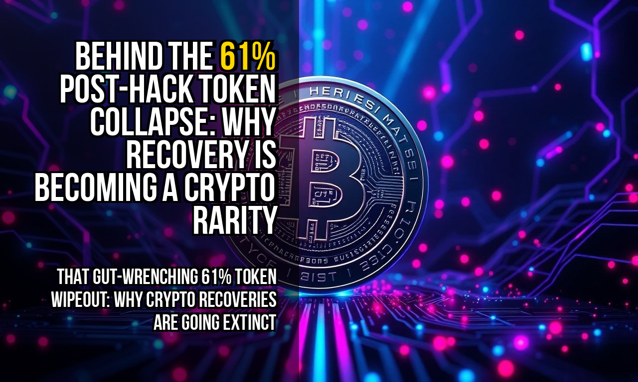Behind the 61% post-hack token collapse: Why recovery is becoming a crypto rarity