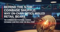 Behind the $70B Coinbase shuffle: Why on-chain optics misled retail bears