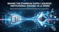 Behind the Ethereum Supply Squeeze: Institutional Staking vs. L2 Speed