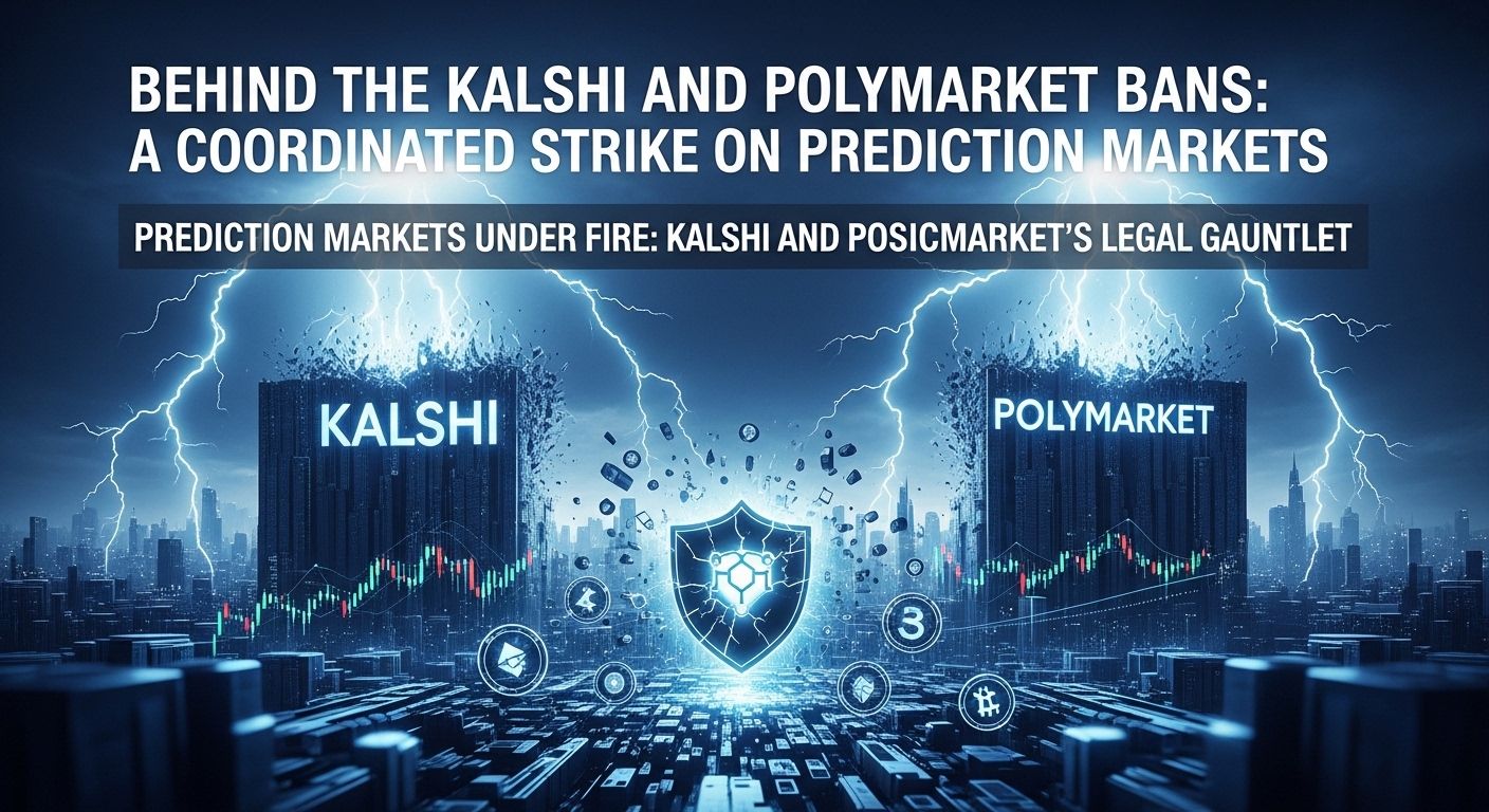 Behind the Kalshi and Polymarket bans: A coordinated strike on prediction markets?