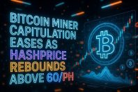 Bitcoin Miner Capitulation Eases as Hashprice Rebounds Above $60/PH