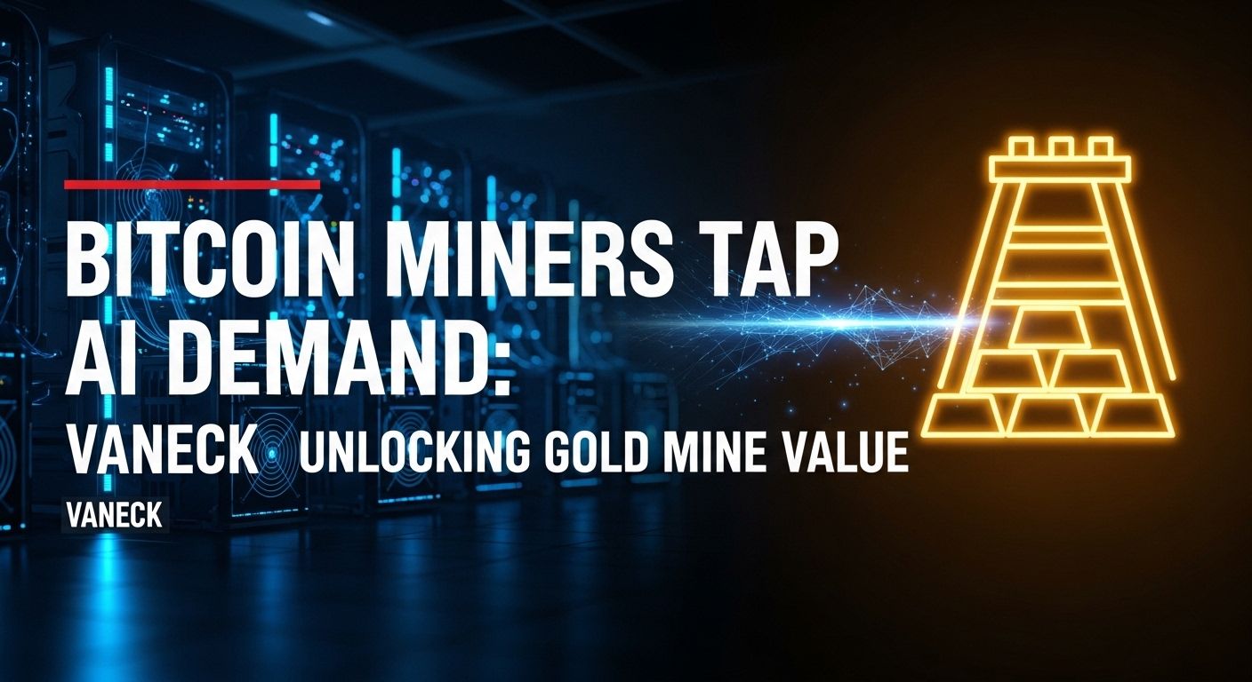 Bitcoin Miners Tap AI Demand to Unlock ‘Gold Mine’ Value: VanEck