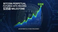 Bitcoin Perpetual Futures Open Interest Hits Record $35B Milestone