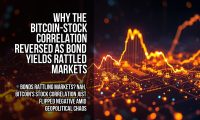 Why the Bitcoin-stock correlation reversed as bond yields rattled markets