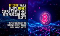 Bitcoin Trails Global Money Supply as Rate Hike Bets Pressure Risk Assets