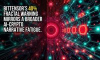 Bittensor’s 40% fractal warning mirrors a broader AI-crypto narrative fatigue