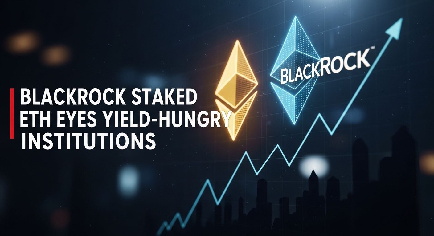 BlackRock’s Staked ETH ETF Targets Yield-Hungry Institutional Investors