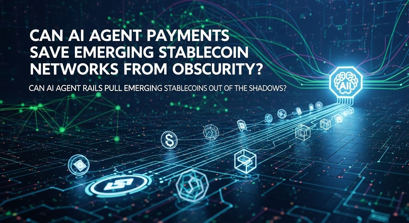 Can AI Agent Payments Save Emerging Stablecoin Networks from Obscurity?