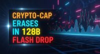 Crypto Cap Erases $128B in Flash Drop