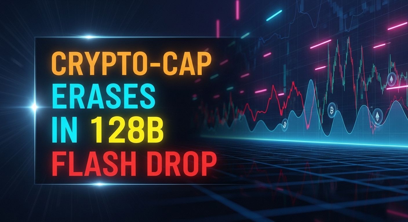Crypto Cap Erases $128B in Flash Drop