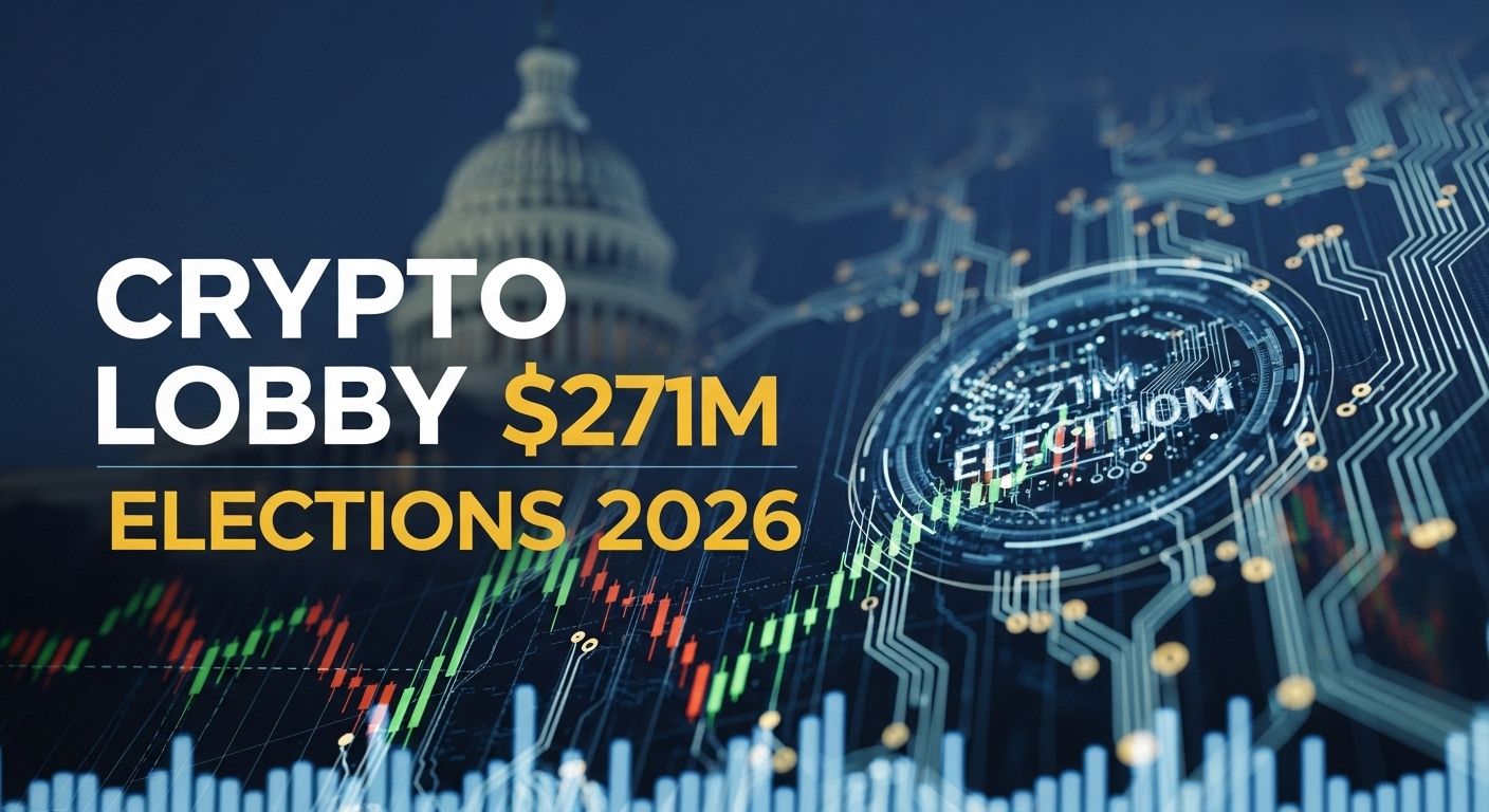 Crypto Lobby Spends $271M to Influence 2026 Elections