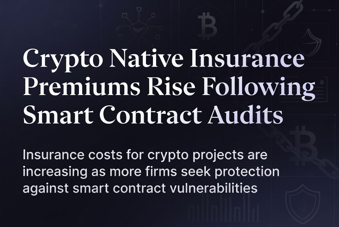 Crypto-Native Insurance Premiums Rise Following Smart Contract Audits
