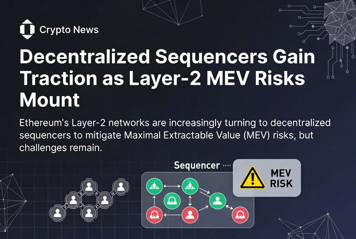 Decentralized Sequencers Gain Traction as Layer-2 MEV Risks Mount