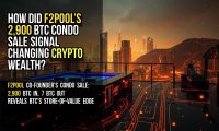 How Did F2Pool’s 2,900 BTC Condo Sale Signal Changing Crypto Wealth?