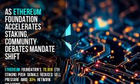 As Ethereum Foundation Accelerates Staking, Community Debates Mandate Shift