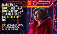 Fannie Mae’s crypto mortgage pilot confronts a 7% rate reality and regulatory fog