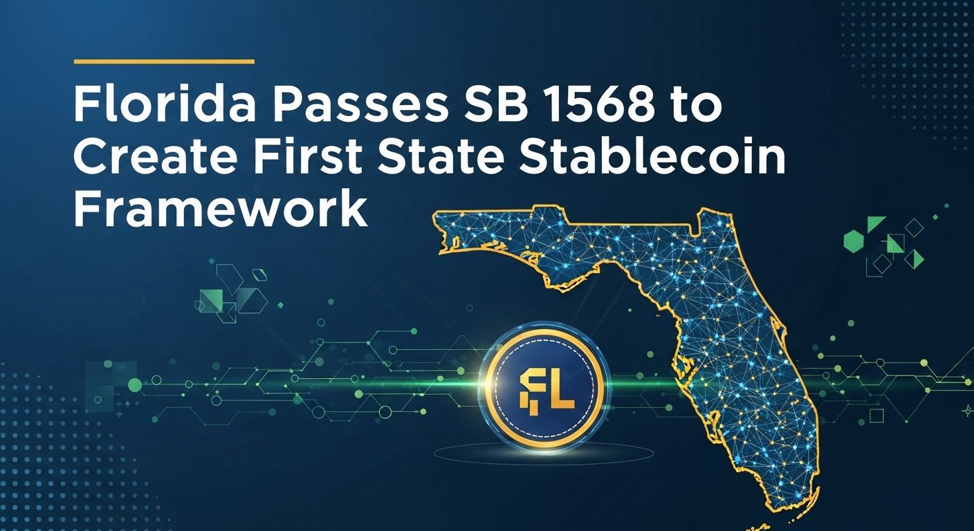 Florida Passes SB 1568 to Create First State Stablecoin Framework