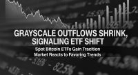 Grayscale Outflows Shrink, Signaling ETF Shift