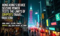 Hong Kong’s device seizure power tests the limits of crypto’s travel rule era