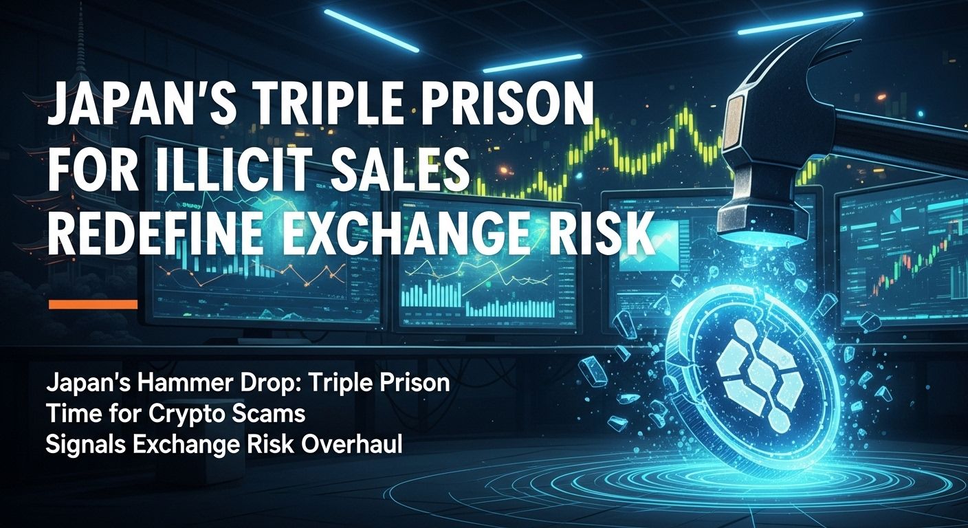 How Japan’s triple prison terms for illicit sales redefine exchange risk