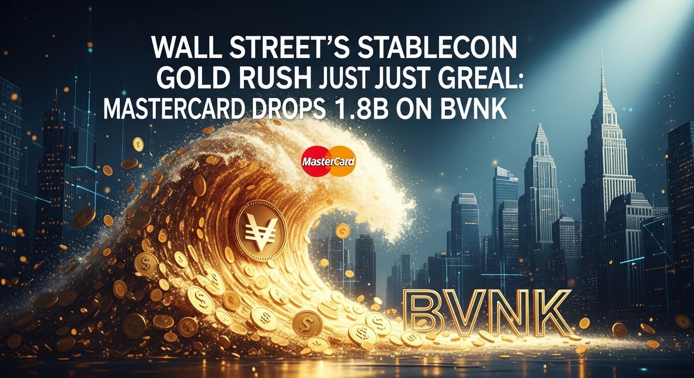 How Mastercard’s $1.8bn BVNK deal signals a definitive Wall Street land grab