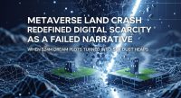 How the $24M metaverse land crash redefined digital scarcity as a failed narrative