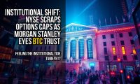 Institutional shift: NYSE scraps options caps as Morgan Stanley eyes BTC trust